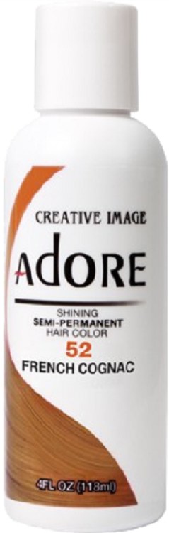 Adore Semi-Permanent Hair Color 052 - French Cognac - 4oz