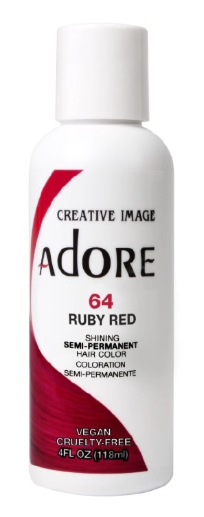 Adore Semi-Permanent Hair Color 064 - Ruby Red - 4oz