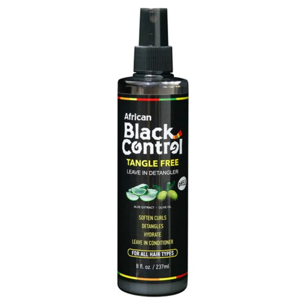 African Black Control Leave In Detangler 8oz