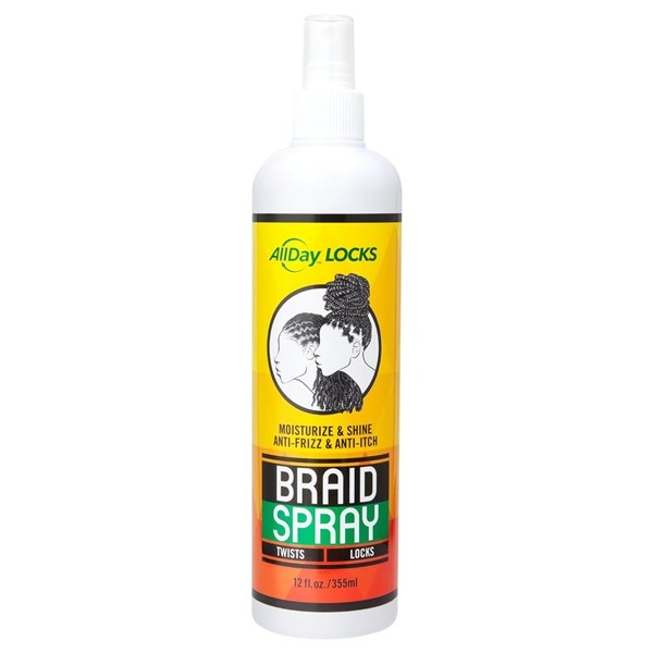 AllDay Locks Braid Spray 12oz