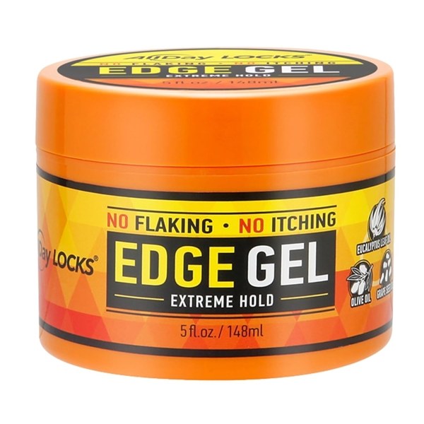 AllDay Locks Edge Gel - Extreme Hold - 5oz