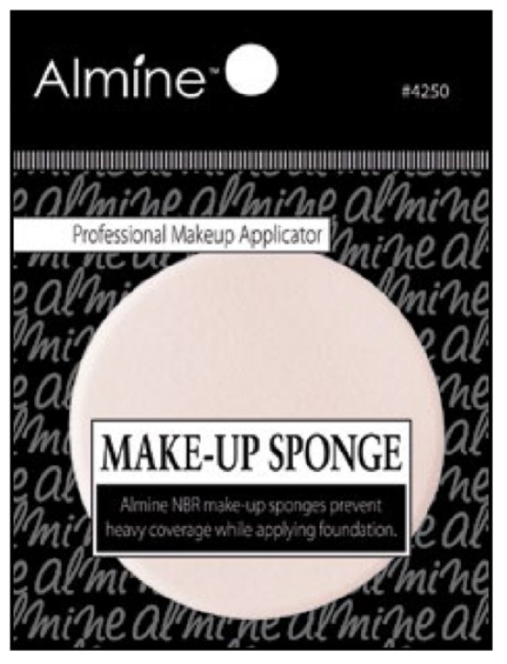 Almine NBR Round Shape Makeup Sponge - #4250