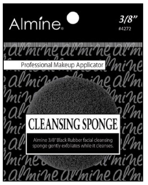 Cleansing Sponge 3/8", Black #4272