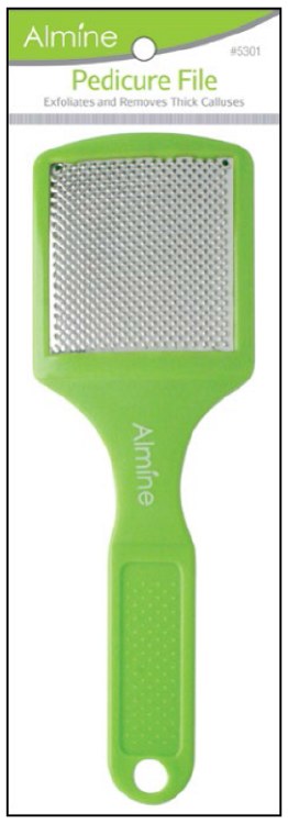 Almine Square Pedicure File - #5301 - Green