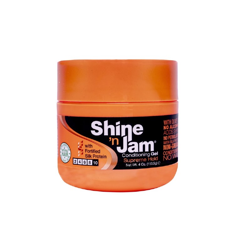 Ampro Shine 'n Jam Conditioning Gel - Supreme Hold - 4oz