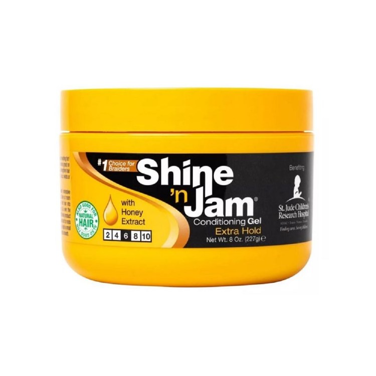 Ampro Shine 'n Jam Conditioning Gel - Extra Hold - 8oz