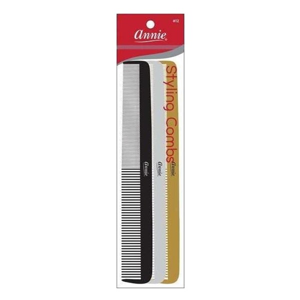 Annie 3pcs Styling Comb Set #0012