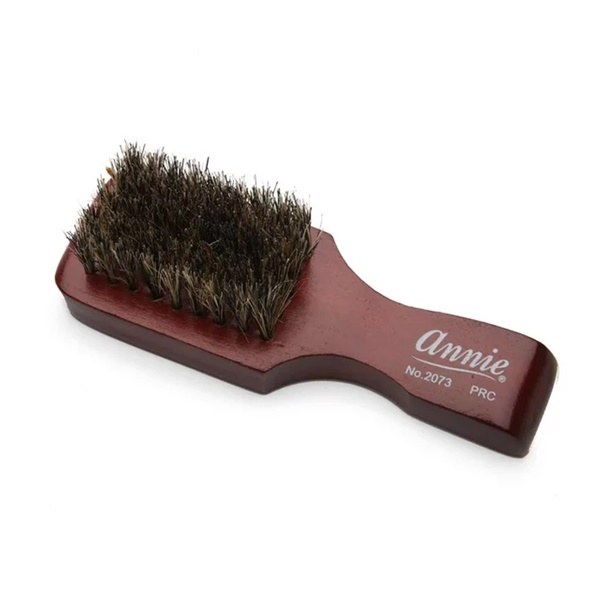 Soft Mini Club Brush Dark Brown Soft Bristle (100% Pure Boar Bristles) #2073