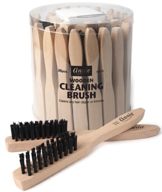Hard Cleaning Brush Light Brown 100% Nylon Bristles #2099