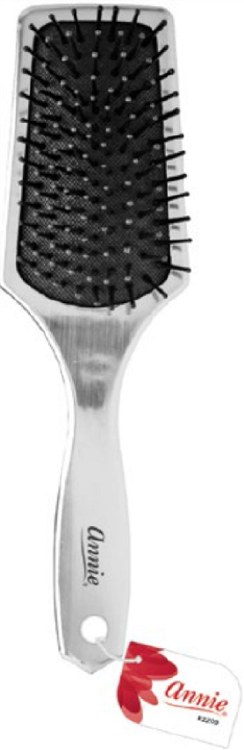 Paddle Brush Small, Silver #2209