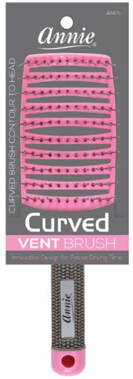 Curved Vent Brush Nylon Ball Tipped Bristles #2475