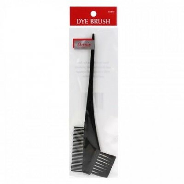 Annie Dye Brush with Comb Black #2910 for Haircolor & Bleach