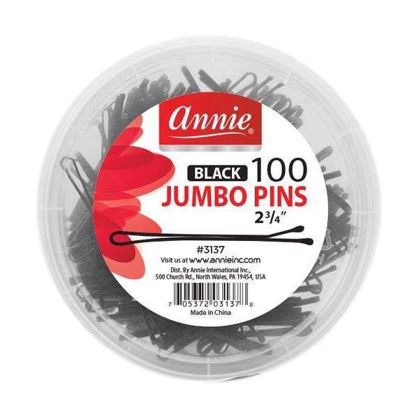 Jumbo Bobby Pin 2 3/4" 100ct #3137 - Black