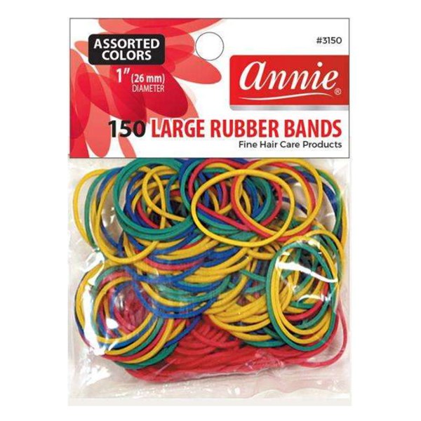 Annie Rubber Bands - Large #3150 - Assorted Color