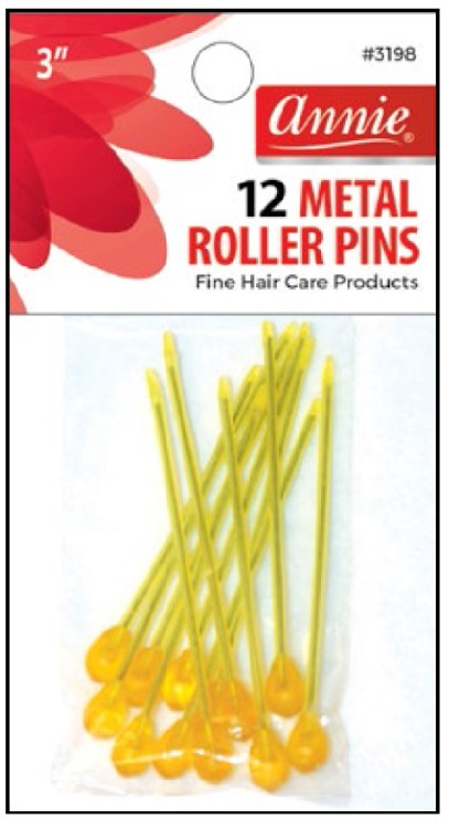 Metal Roller Pins 3" #3198