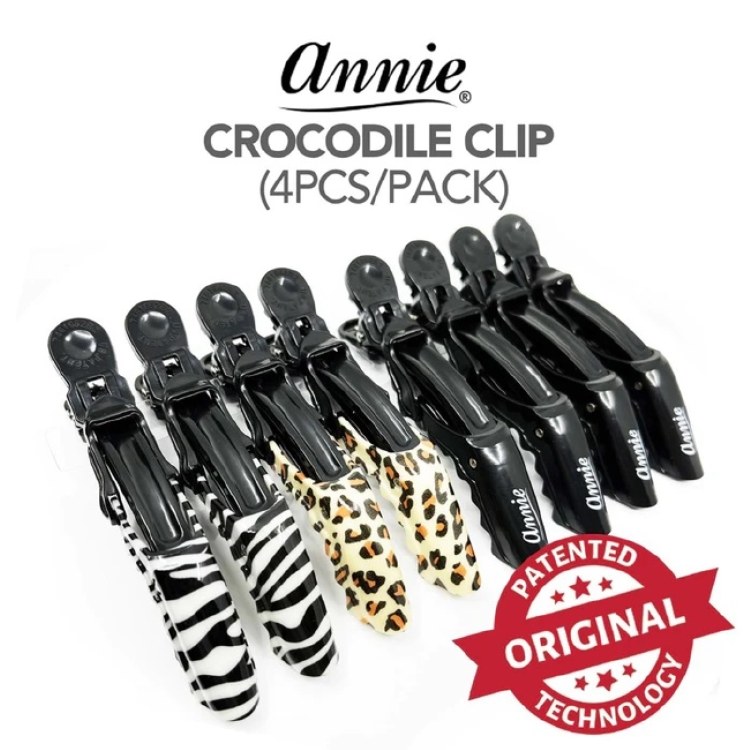 Annie Crocodile Clips 4 pcs / pack