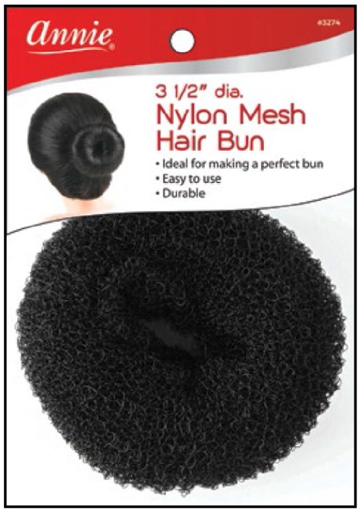 Hair Donut Type 3.5", Nylon Mesh #3274