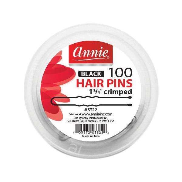 Hair Pin 1 3/4" 100ct #3322 - Black