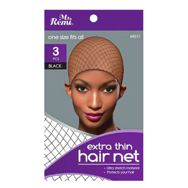 Annie Extra Thin Net 3pcs #4511 - Black