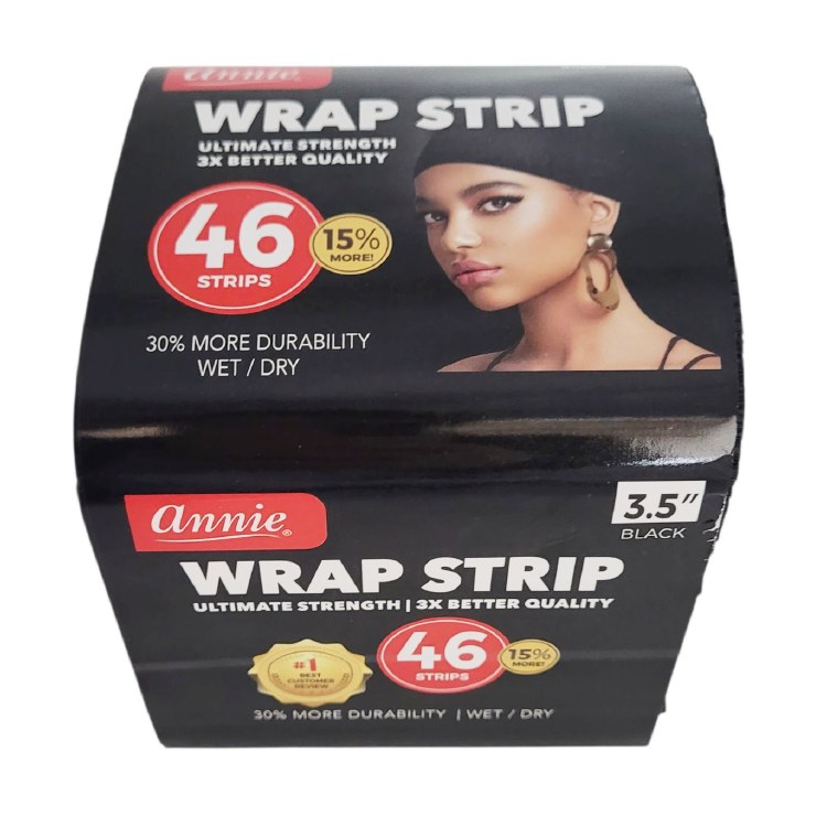 Annie 3.5" Wrap Strip #4610 - Black (1pack)