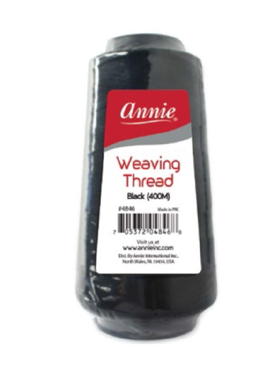Annie 400m Thread Black #4846