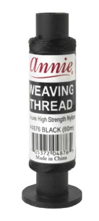 High Strength Thread 60m, Black #4876