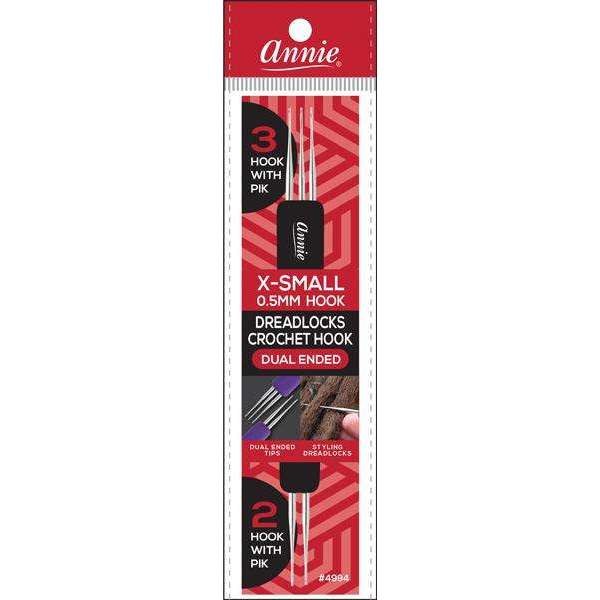 Annie Dreadlocks Crochet Needle 3-Hook #4994