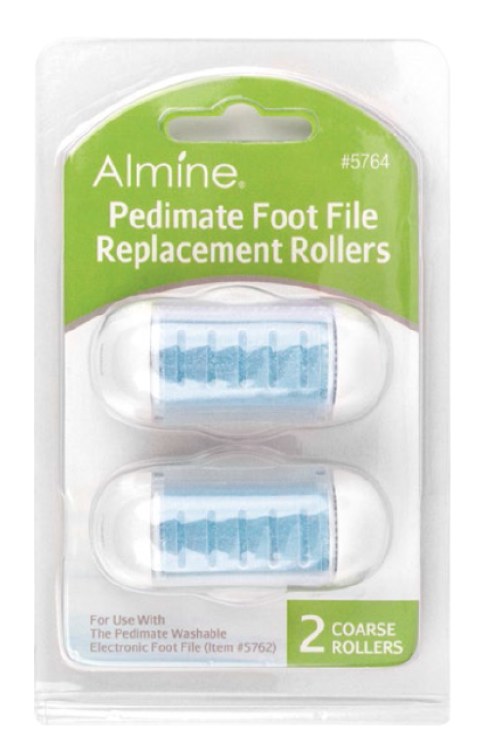 Almine Pedimate Foot File Replacement Rollers - 2 Pack - #5764