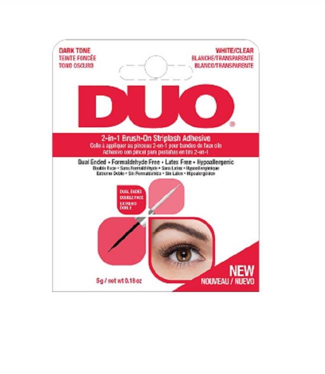 Duo Eyelash Adhesive 2-in-1 Brush-On