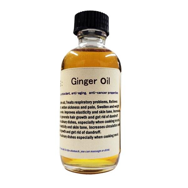 Asante Organics Ginger Oil - 2oz