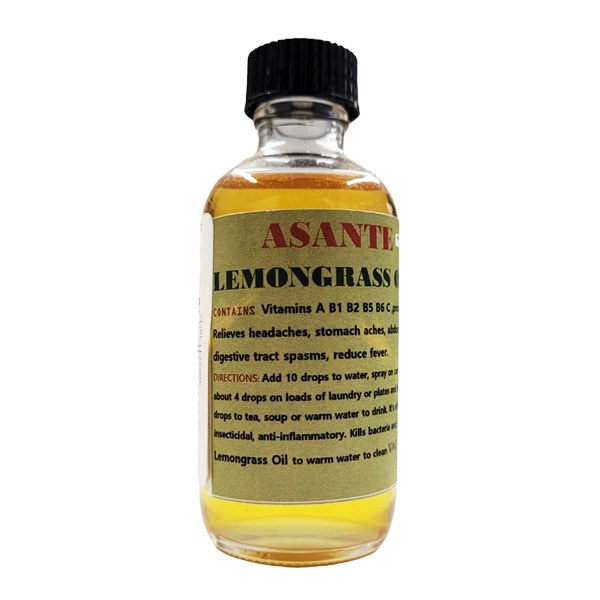 Asante Organics Lemongrass Oil 2oz