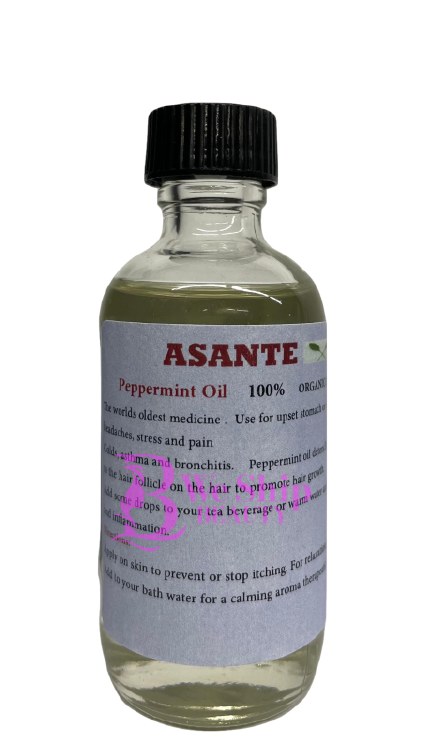 Asante Organics Peppermint Oil - 2oz