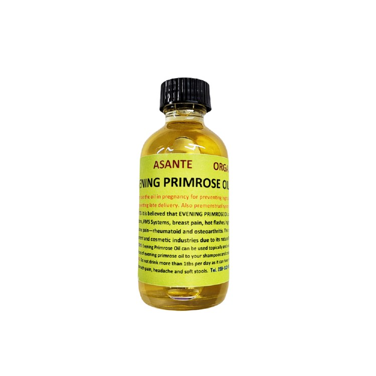 Asante Organics Evening Primrose Oil - 4oz