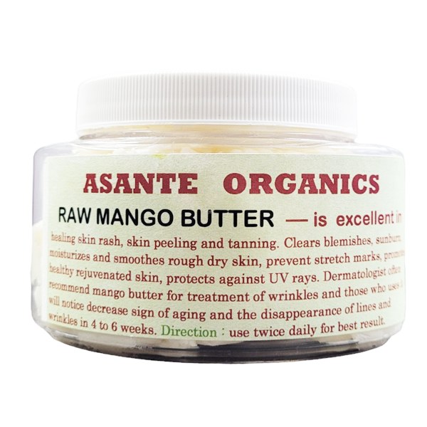 Asante Organics Raw Mango Butter - 6oz