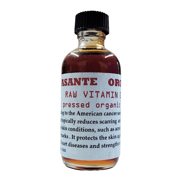 Asante Organics Raw Vitamin-E Oil - 2oz