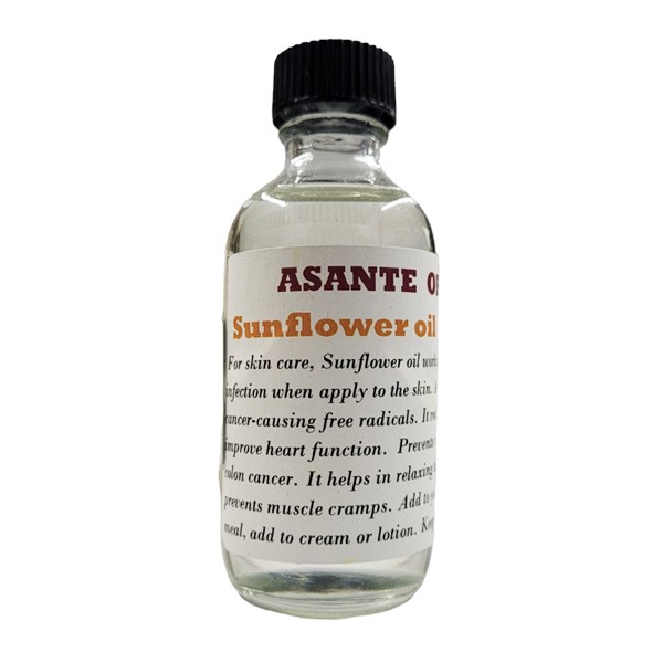 Asante Organics Sunflower Oil - 2oz