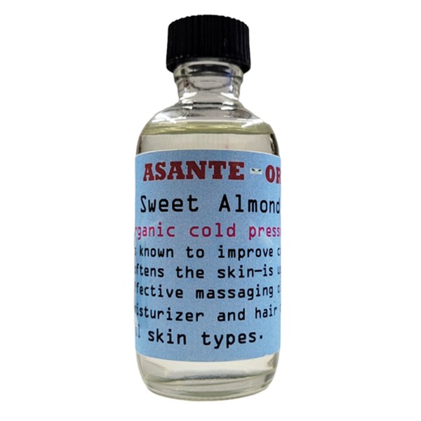 Asante Organics Sweet Almond Oil 2oz