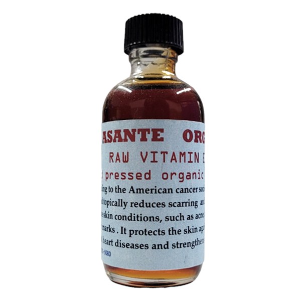 Asante Organics Vitamin-E Oil - 2oz