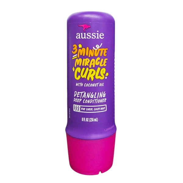 Aussie 3 Min Miracle Curls Detangling Deep Conditioner 8oz