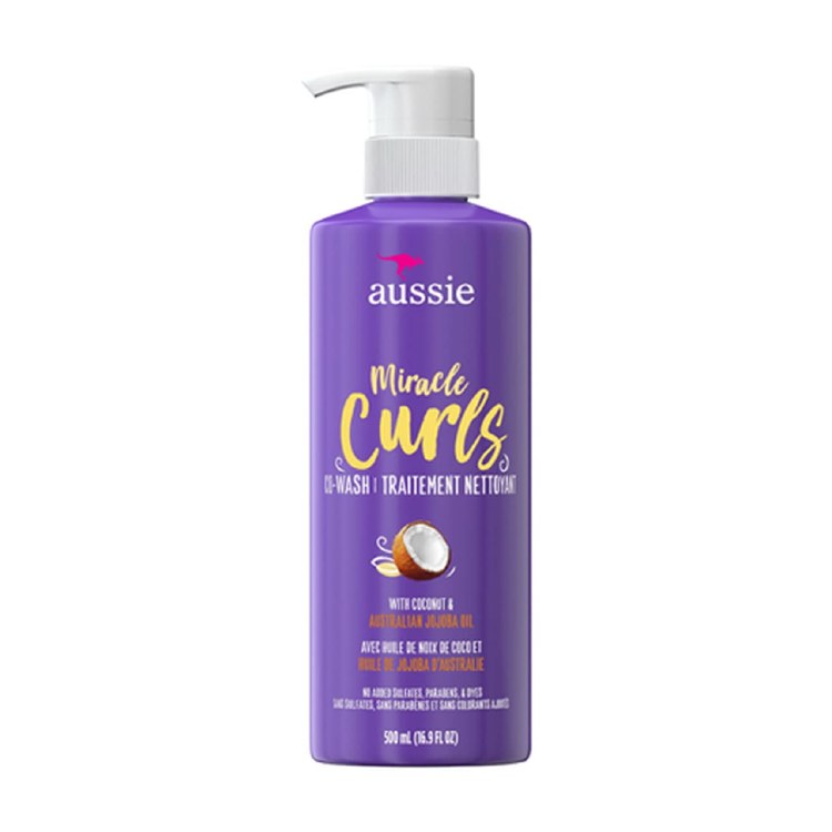 Aussie Miracle Curls Co-Wash with Coconut 16.9oz