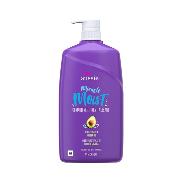 Aussie Miracle Moist with Avocaro & Jojoba oil Conditioner 26.2oz