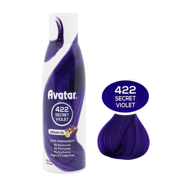 Avatar Luminous Semi-Permanent Hair Color #422 - Secret Violet
