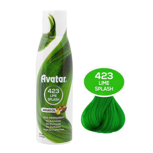 Avatar Luminous Semi-Permanent Hair Color #423 - Lime Splash