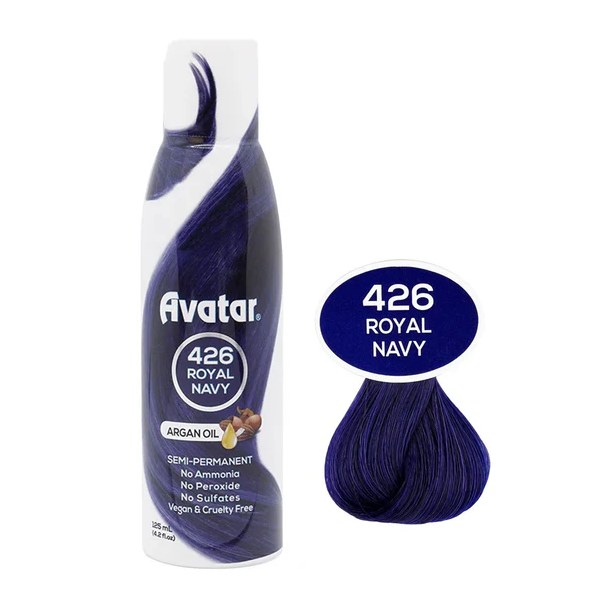 Avatar Luminous Semi-Permanent Hair Color #426 - Royal Navy