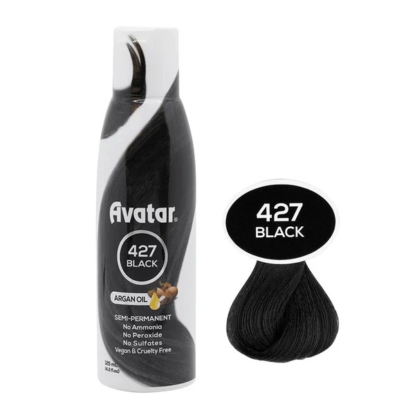 Avatar Luminous Semi-Permanent Hair Color #427 - Black