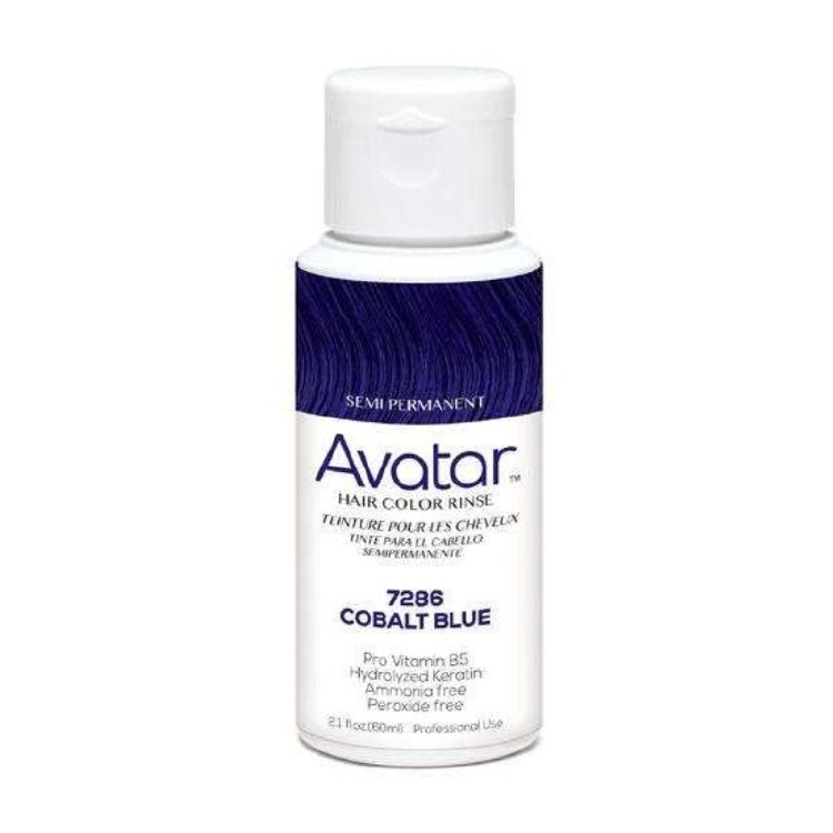 Avatar New Junior Semi-Permanent Hair Color 2.1oz Cobalt Blue #7286