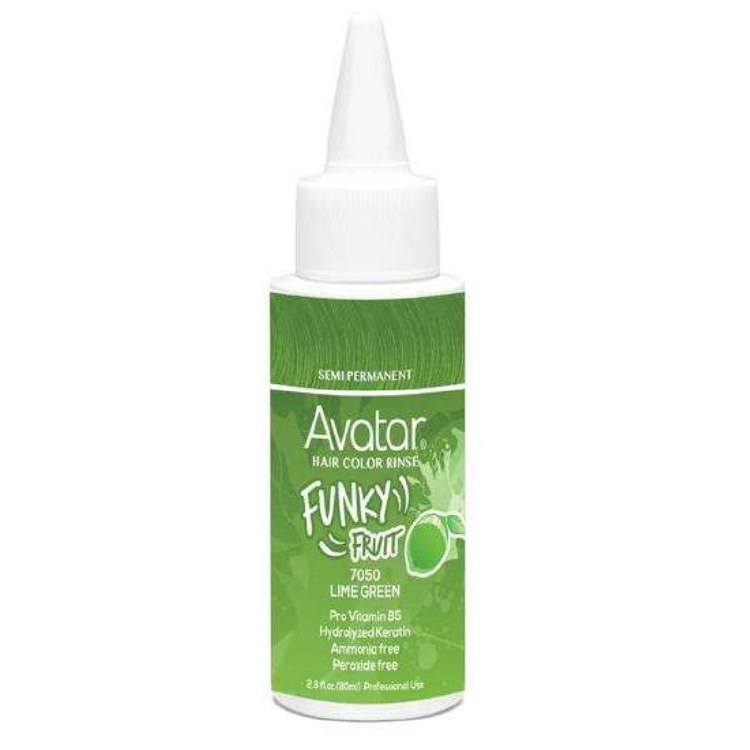 Avatar Funky Fruit Semi-Permanent Hair Color 2.8oz Lime Green #7050