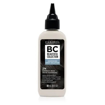 Clairol Beautiful Collection Advanced Semi Permanent Hair Color 2N - Espresso Bean - 3oz
