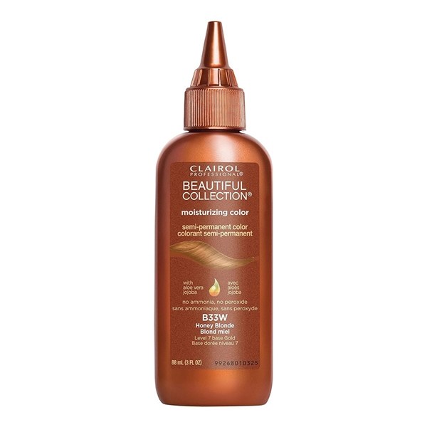 Clairol Beautiful Collection Moisturizing Semi-Permanent Color 3oz # B33W - Honey Blonde