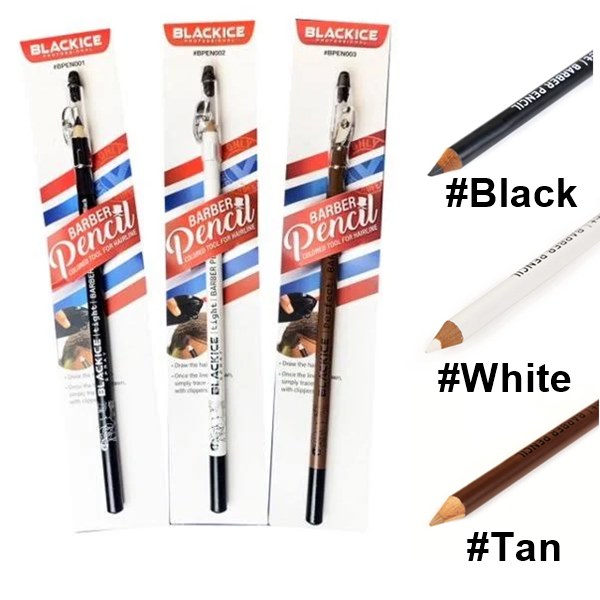 Black Ice Barber Pencil #BPEN001 - Black